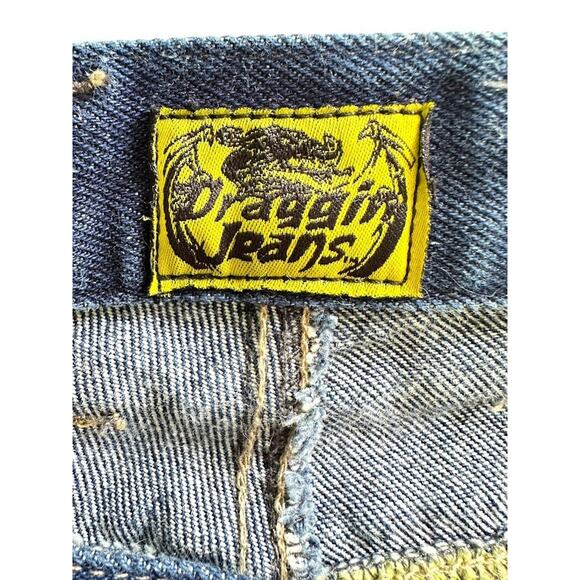 Draggin Jeans Womens 10 x 33 Fast Company Motorcycle Kevlar Lined Dark Wash - Picture 6 of 8